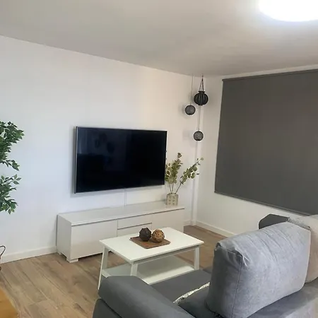 Апартаменты Fantastico Piso Con Piscina Y Balcon En